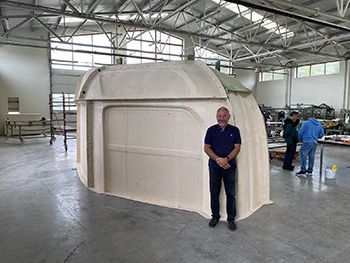 Carbon Composites ltd. Ferry on Lake Balaton